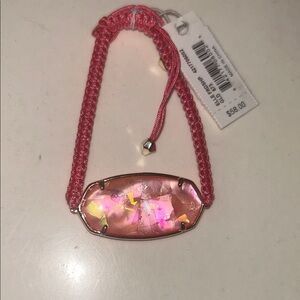 Pink Iridescent Bracelet